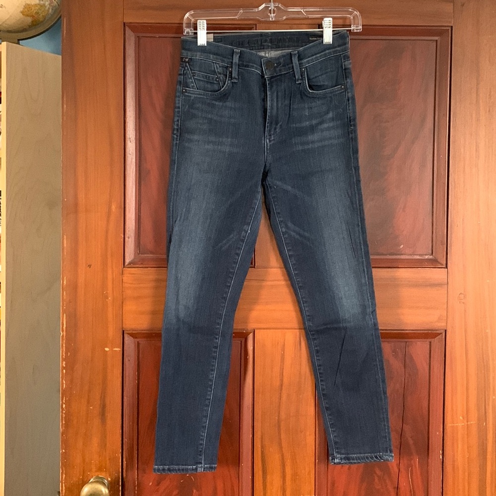 Citizens of Humanity Rocket Crop High Rose Skinny Jeans